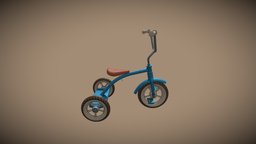 Tricycle bike, bicycle, toy, children, tricycle