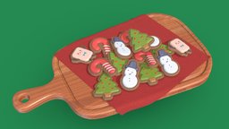 Secret Santa Gift cookies, christmas, secret-santa
