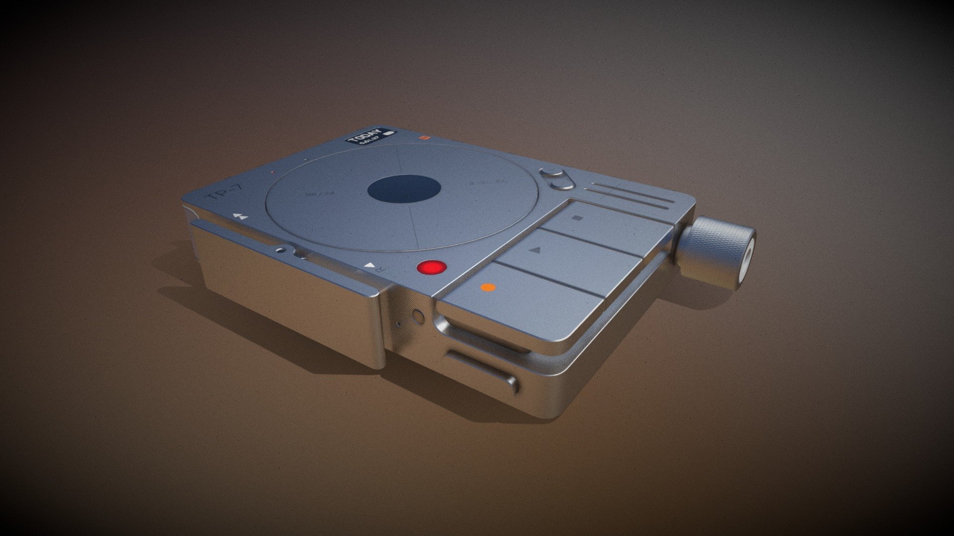 I have no affiliation with Teenage Engineering but liked the object so I made it! - Teenage Engineering TP-7 - Download Free 3D model by zachernuk 3d model