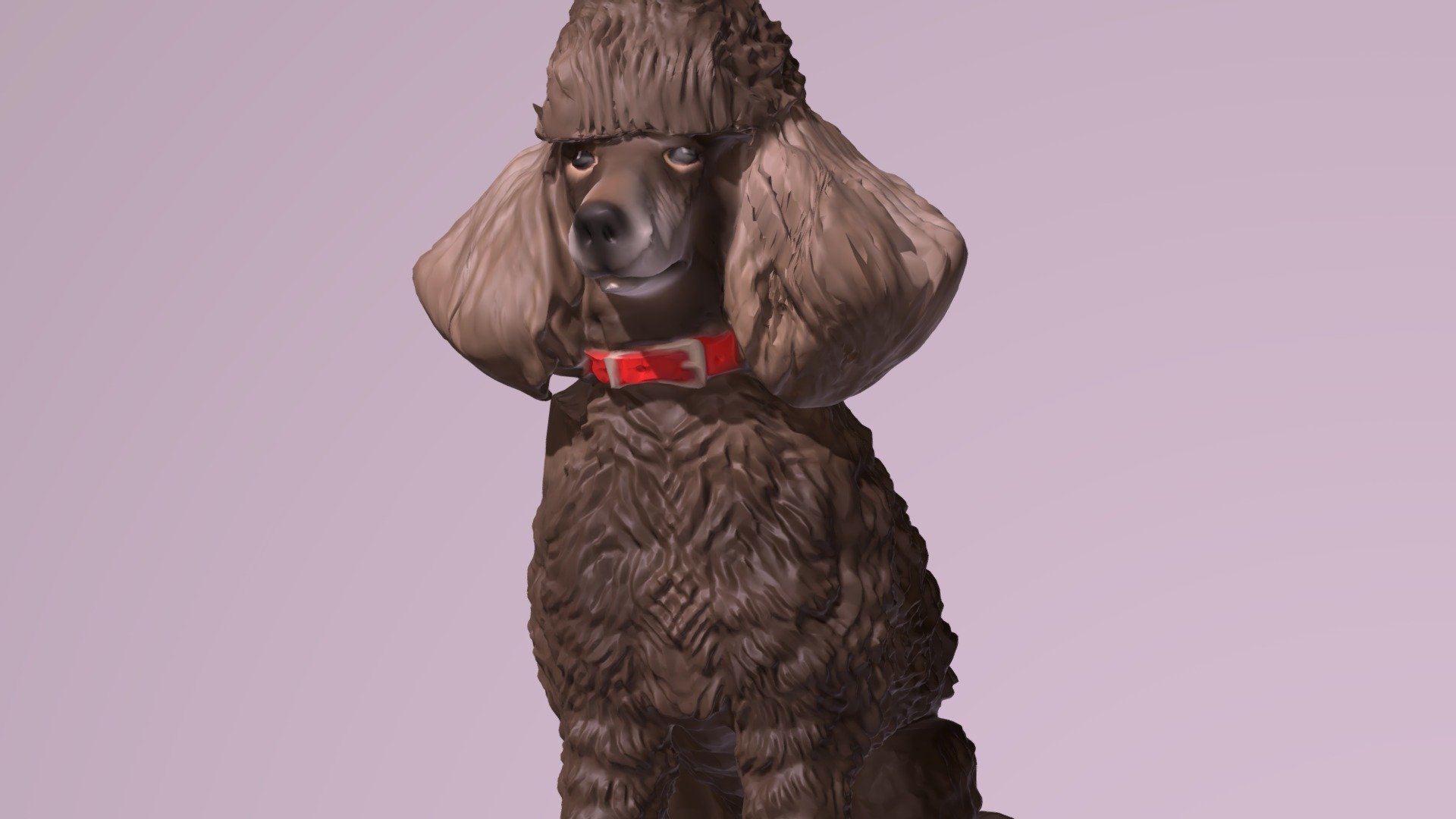 Updated 29/03/2019 Hanna - 1901025- Rosie- Poodles - 3D model by Arty Lobster - Pet Sculptures Made Simple (@artylobster) 3d model