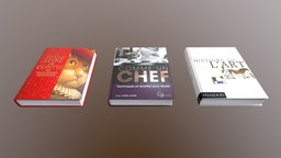 Livre 1 accessories, cook, tale, de, histoire, livre, interiordesign, conte, lart, book, blender, substance-painter