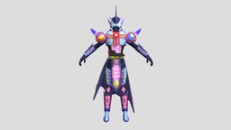 Kamen Rider Cross x Saber galaxy form kamen_rider, tokusatsu, man, human, robot