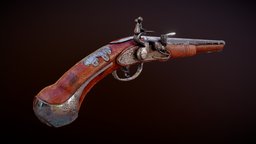 Old Gun texture, model