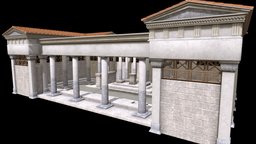Ancient Greece Building #1 greek, altar, antiquity, sanctuary, ancient-greece, building, bouleuteron