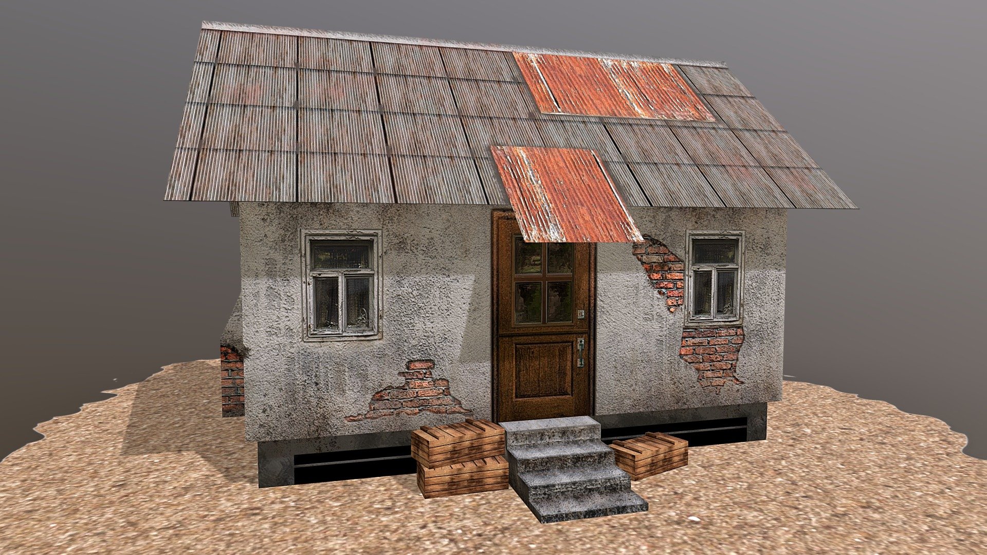 RURAL HUT - LOW POLLY GAME ASSET FOR PC AND MOBILE

MADE IN : AUTODESK MAYA
TEXTURED IN : PHOTOSHOP

ASSIGNED WITH ONE MATERIAL
2048 × 2048 RESOLUTION.

Verts - 203

Edges - 401

Faces - 183

Tris - 372

UVs - 400 - HUT - Buy Royalty Free 3D model by ASHWIN ASHOK (@ASHWINASHOK1822) 3d model