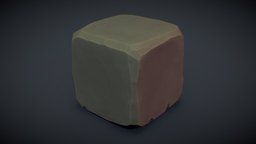 Cube World Stone Block 3