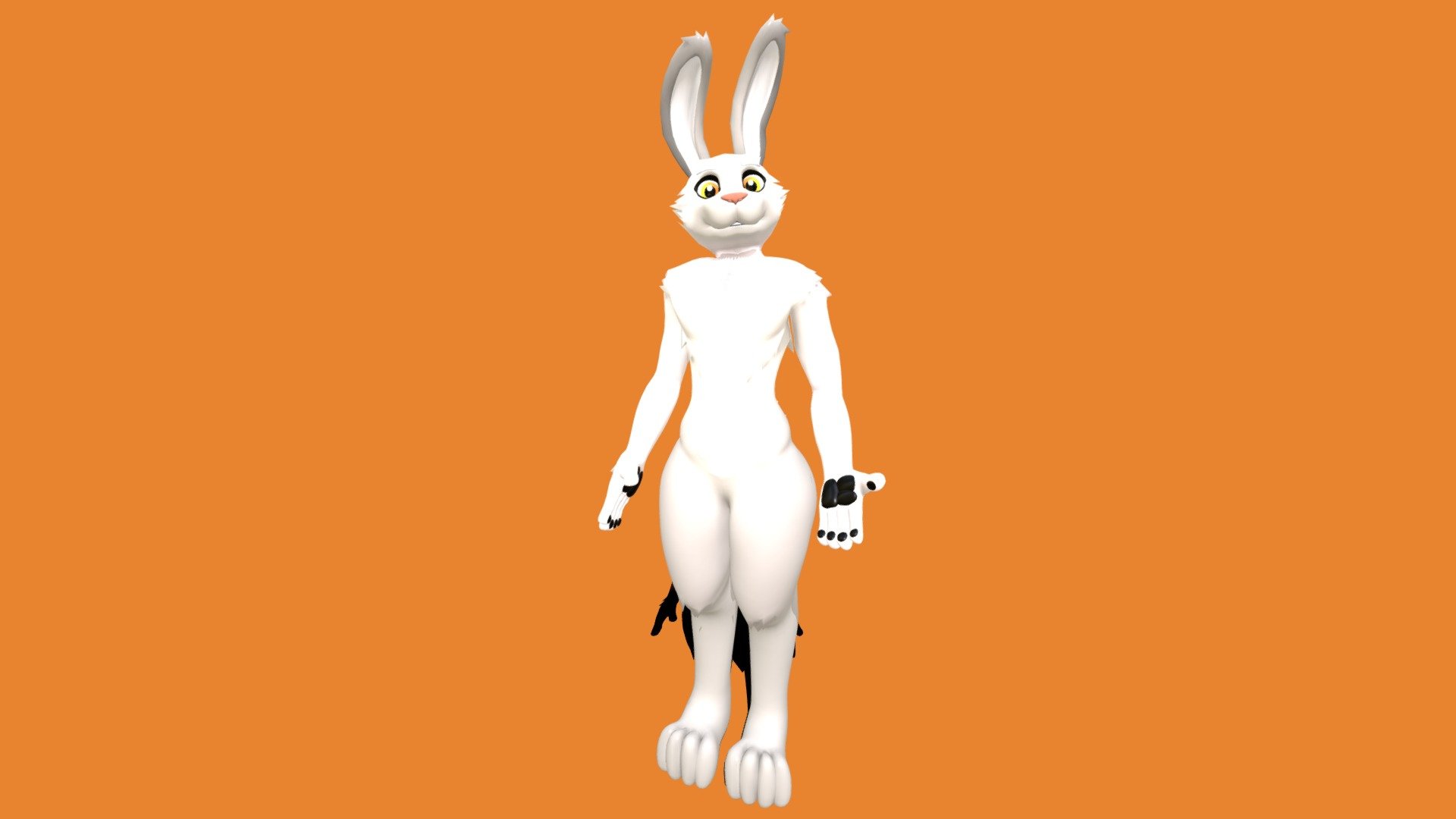 Bunny avatar for VRChat~ - Bunnyboi - 3D model by Zab (@lixyco) 3d model
