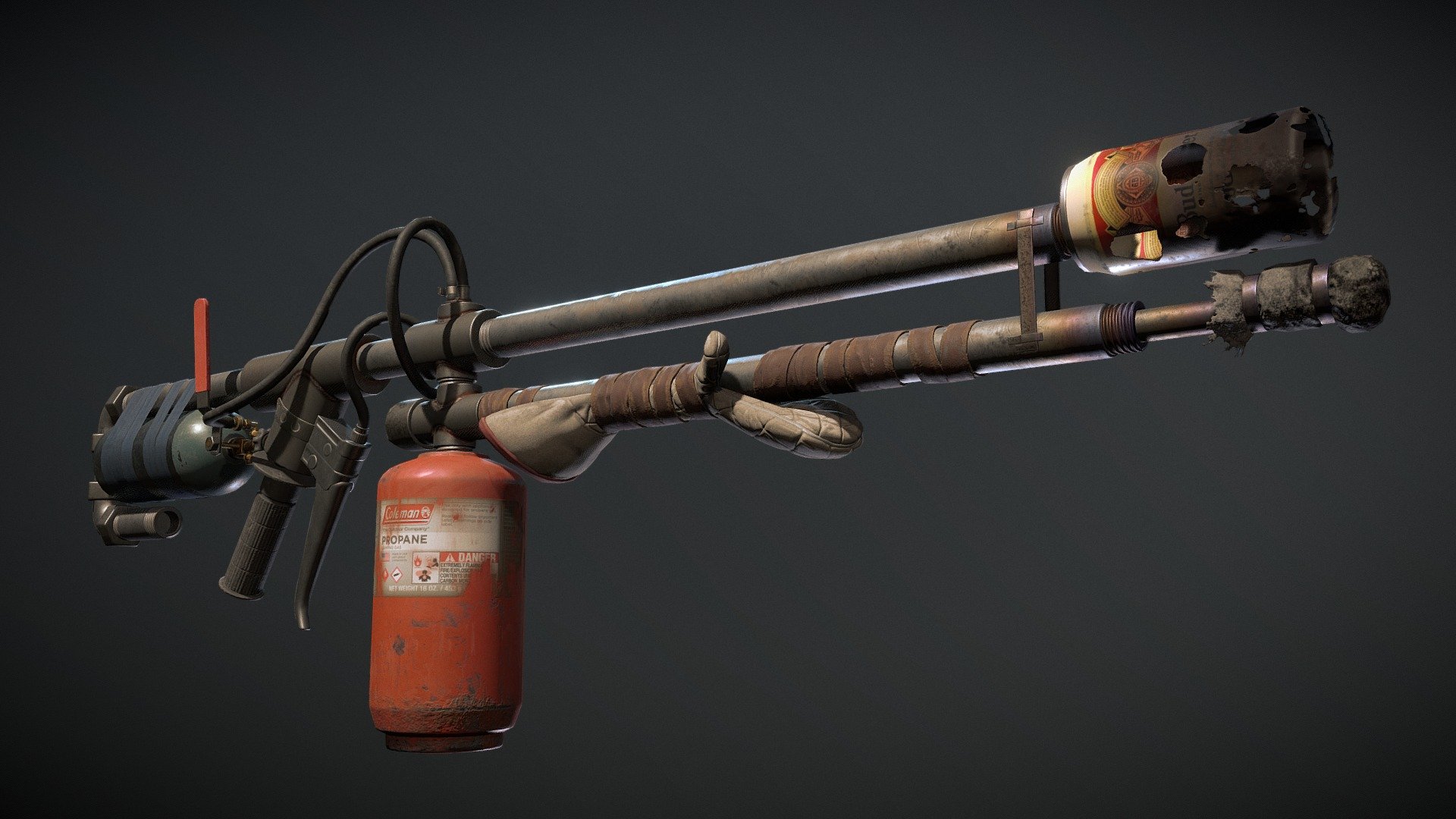 Flamethrower from the game &ldquo;The Last of Us