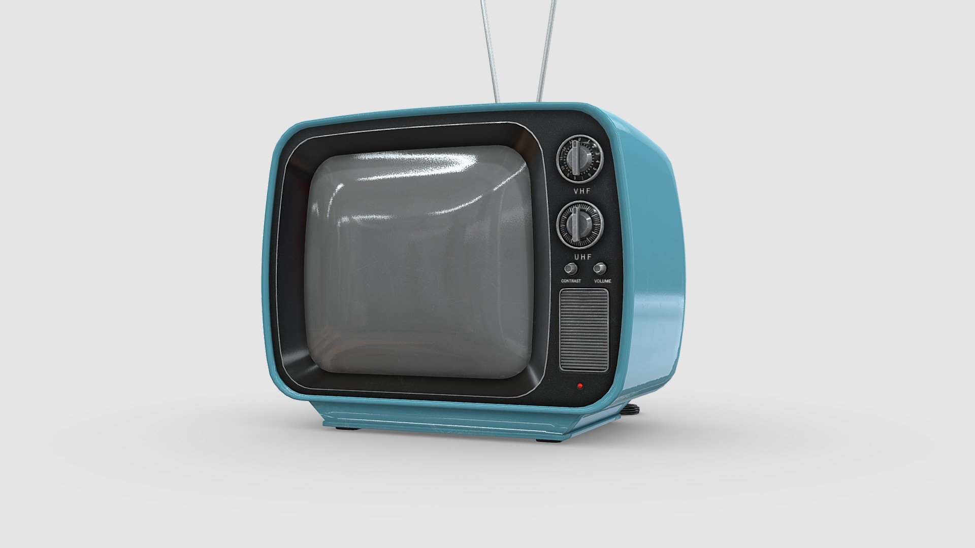 Retro style TV - Retro  TV - 3D model by noctm3d (@HirokiMori) 3d model
