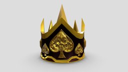 Skull Crown ace, prop, crown, aceofspades, skull, space