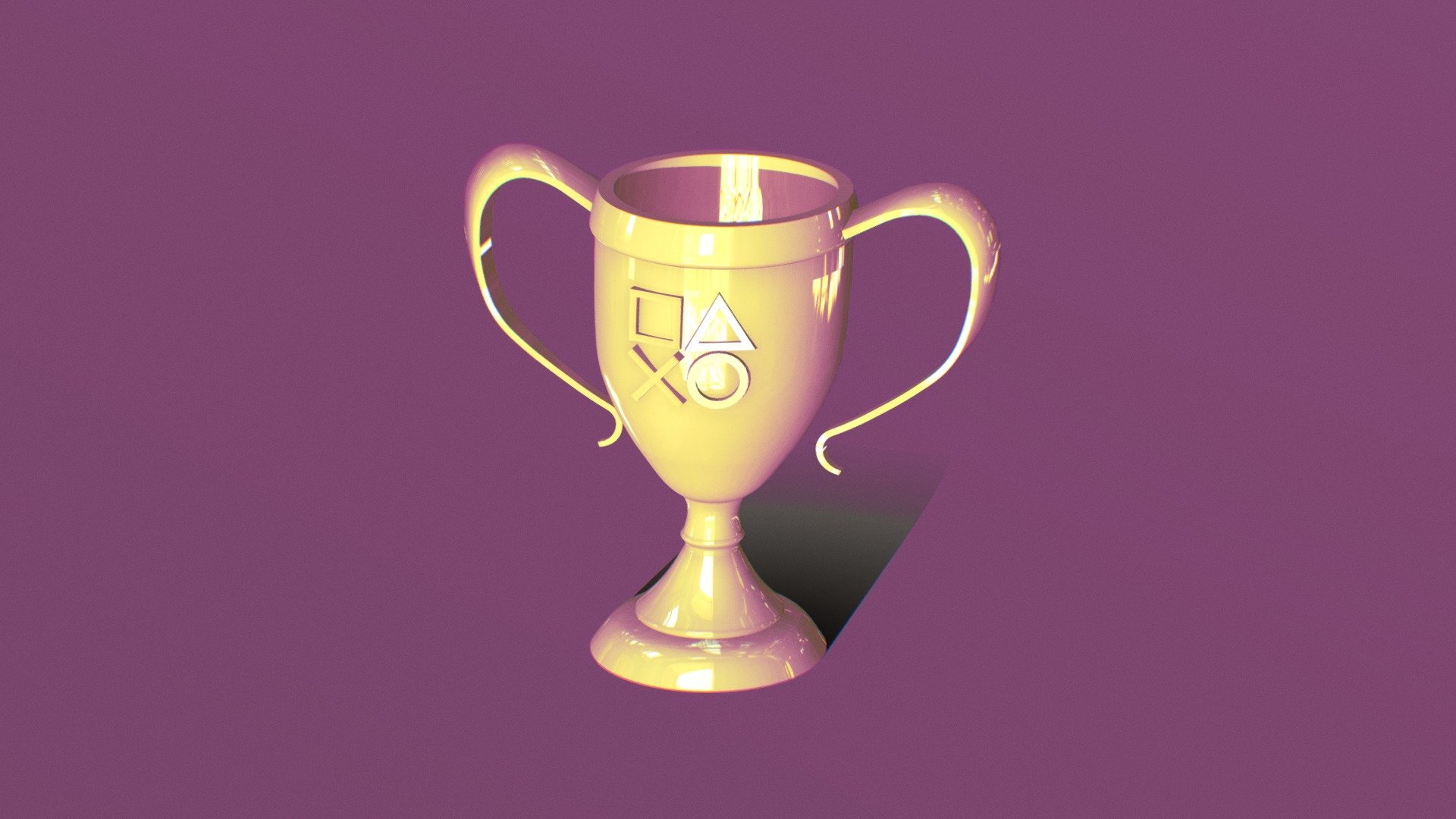 But Wrong - Psn Trophy - 3D model by Bianca Pinto (@biartss) 3d model
