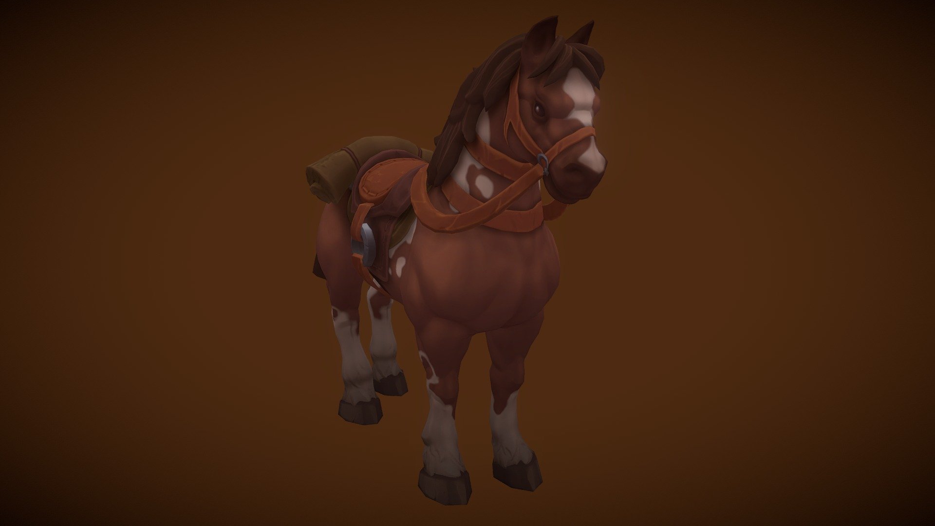 Stylized character for a project.

Software used: Zbrush, Autodesk Maya, Autodesk 3ds Max, Substance Painter - Stylized Horse Mount - 3D model by N-hance Studio (@Malice6731) 3d model