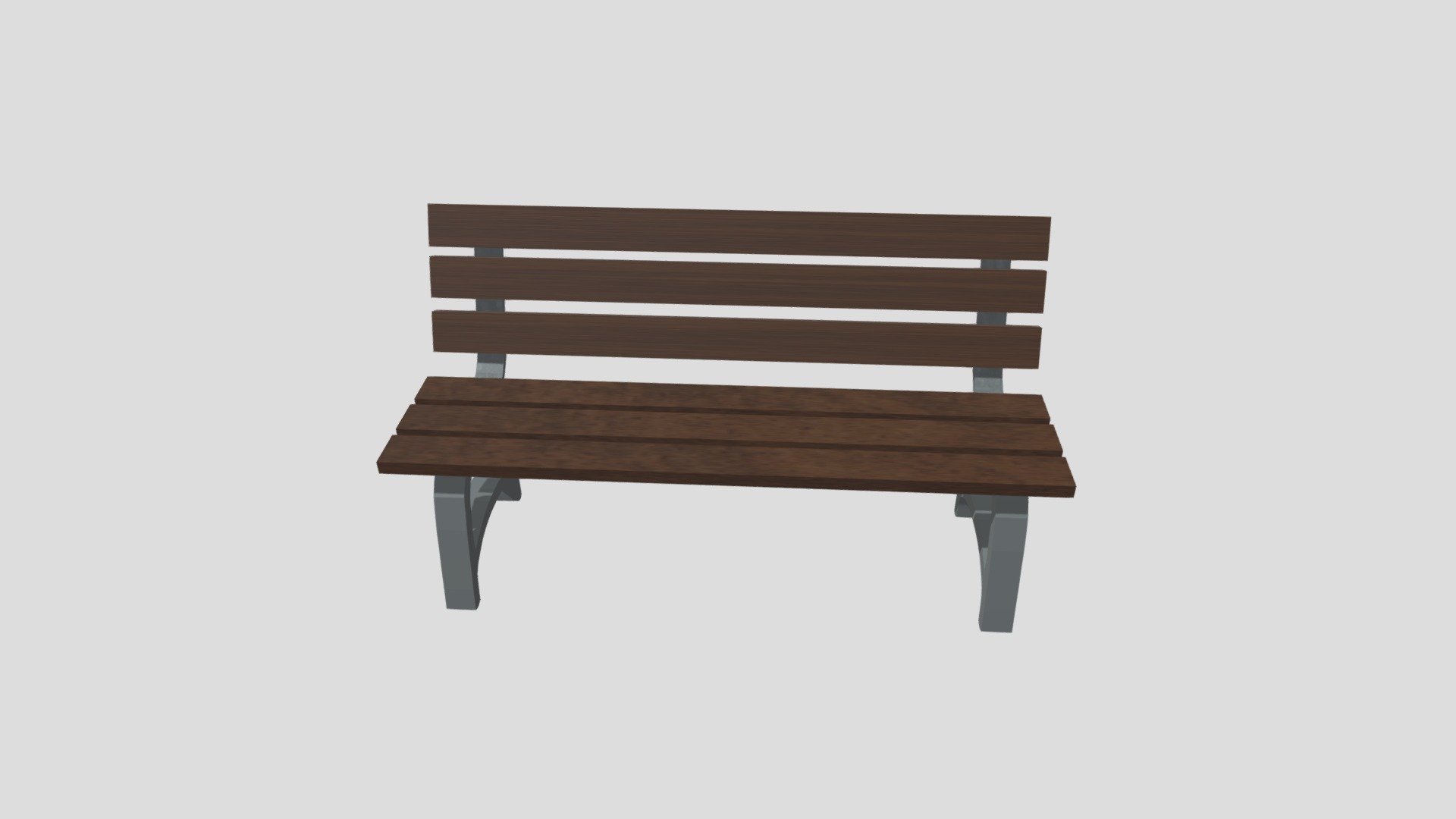 Game Asset (obj, glft)
Wooden Seat Slats
Metal Frame - Park Bench - 3D model by surejungle23247 (@omearaanthony0) 3d model