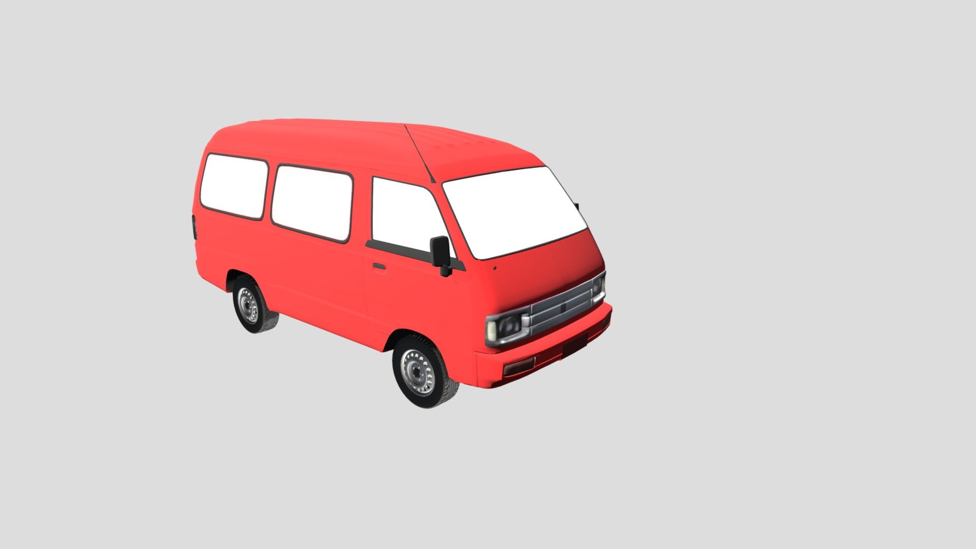 Angkot Indonesia Vibes 2000an Suzuki Carry 1.0 - Angkot Carry 1.0 - 3D model by Muhammad Danial Abbasy (@m.danialabbasy) 3d model