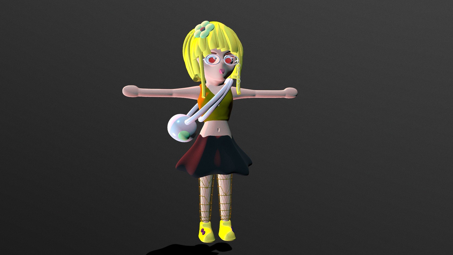 1st model on sketchfab. u are welcome!
subscribe my instagram: @dig1tax - Anime Cartoon Girl - Download Free 3D model by digitax 3d model