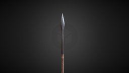 Ancient/medieval Spear spear, viking, medieval, norse, weapon, war, history