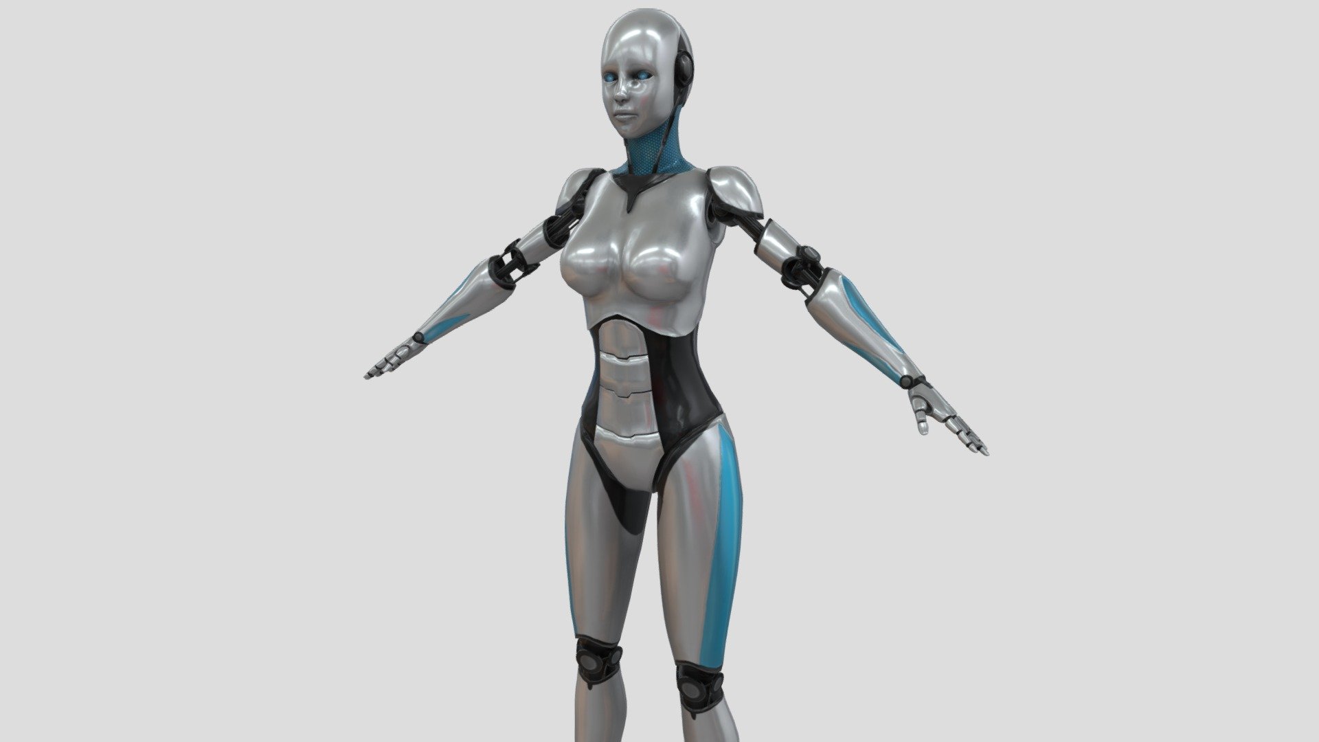 Can fit to any character, ready for games

A-Pose Character

Quads, Clean Topology

No overlapping logical unwrapped UVs

Baked Diffuse Texture Map

Normal and Specular Maps

FBX, OBJ

PBR Or Classic - Android Robot Character - Buy Royalty Free 3D model by FizzyDesign 3d model