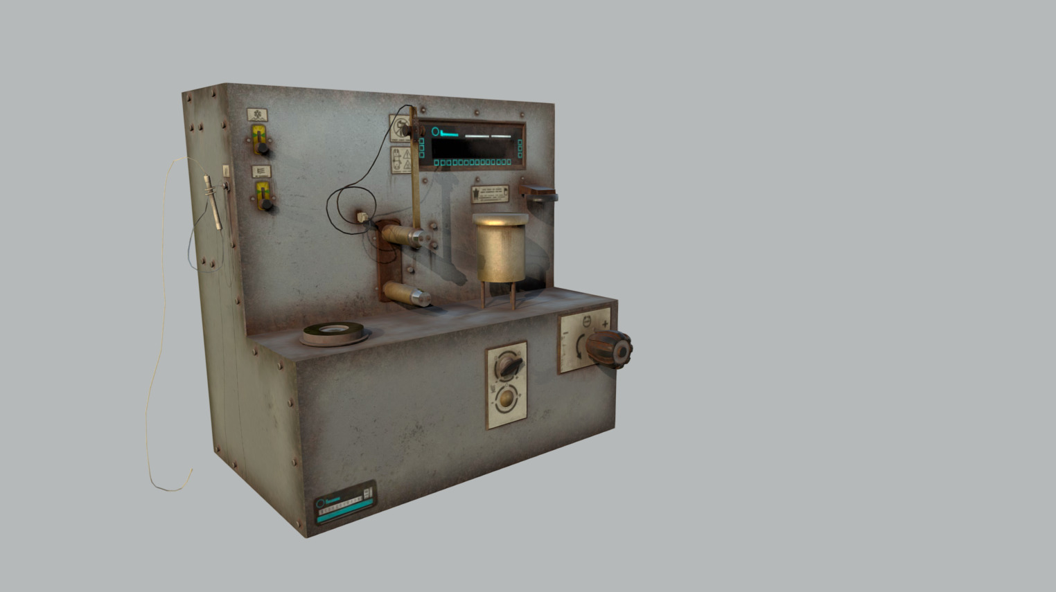Created for a laboratory scenario in an interactive training experience 3d model