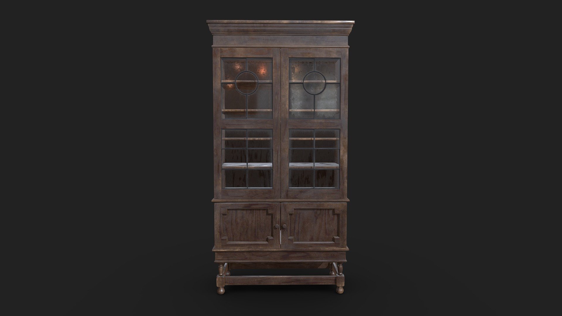 All the doors are separated and openable.

2048x2048 textures packs (PBR Metal Rough, Unity HDRP, Unity Standard Metallic and UE4):

PBR Metal Rough- BaseColor, AO, Height, Normal, Roughness and Metallic;

Unity HDRP: BaseColor, MaskMap, Normal;

Unity Standard Metallic: AlbedoTransparency, MetallicSmoothness, Normal;

Unreal Engine 4: BaseColor, Normal, OcclusionRoughnessMetallic;

The package also has the .fbx, .obj, .stl, .dae and .blend file 3d model