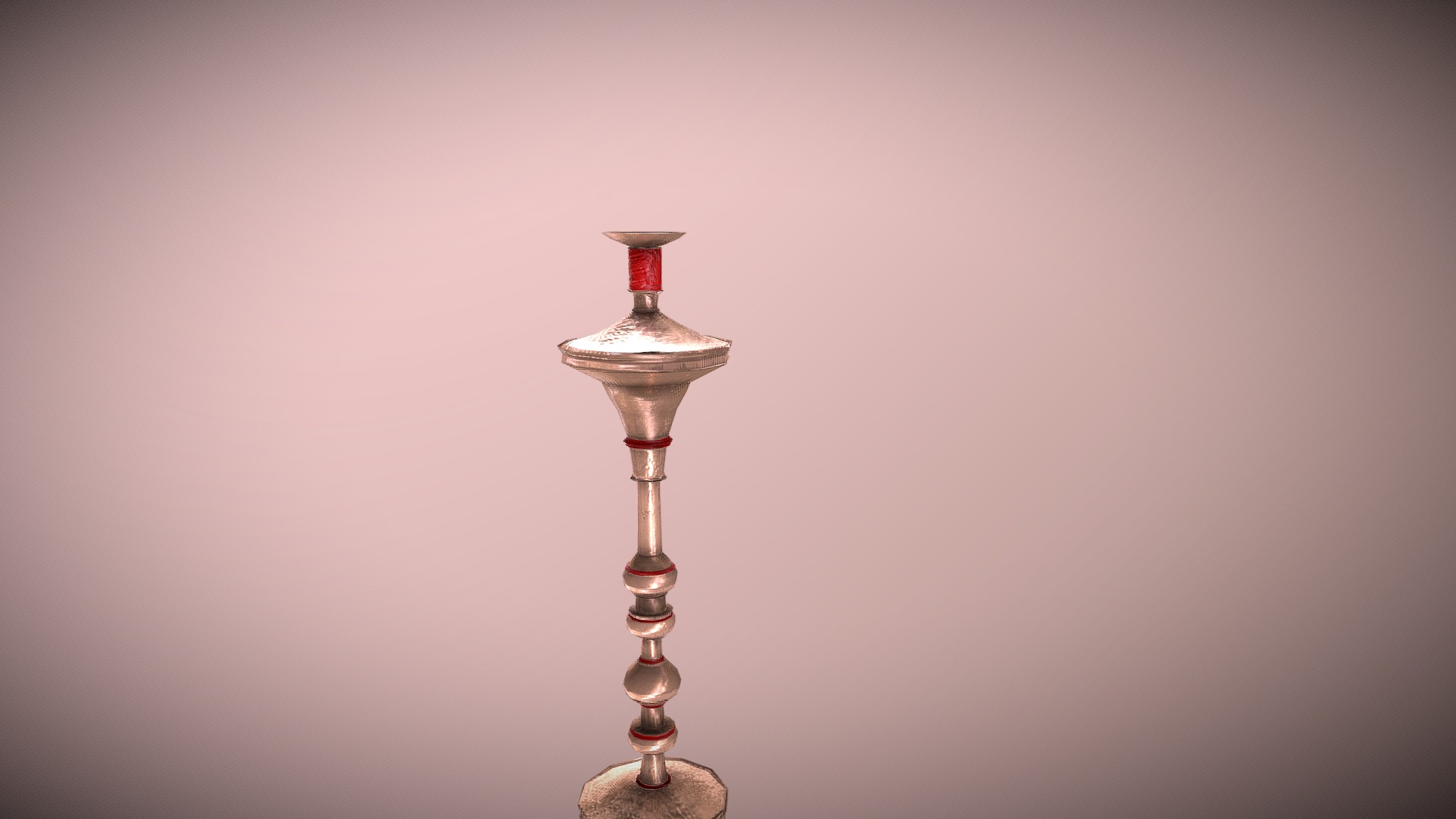One of the 4 candle stick designs for a church I created - Candle Stick - 3D model by Carly.Simmons 3d model