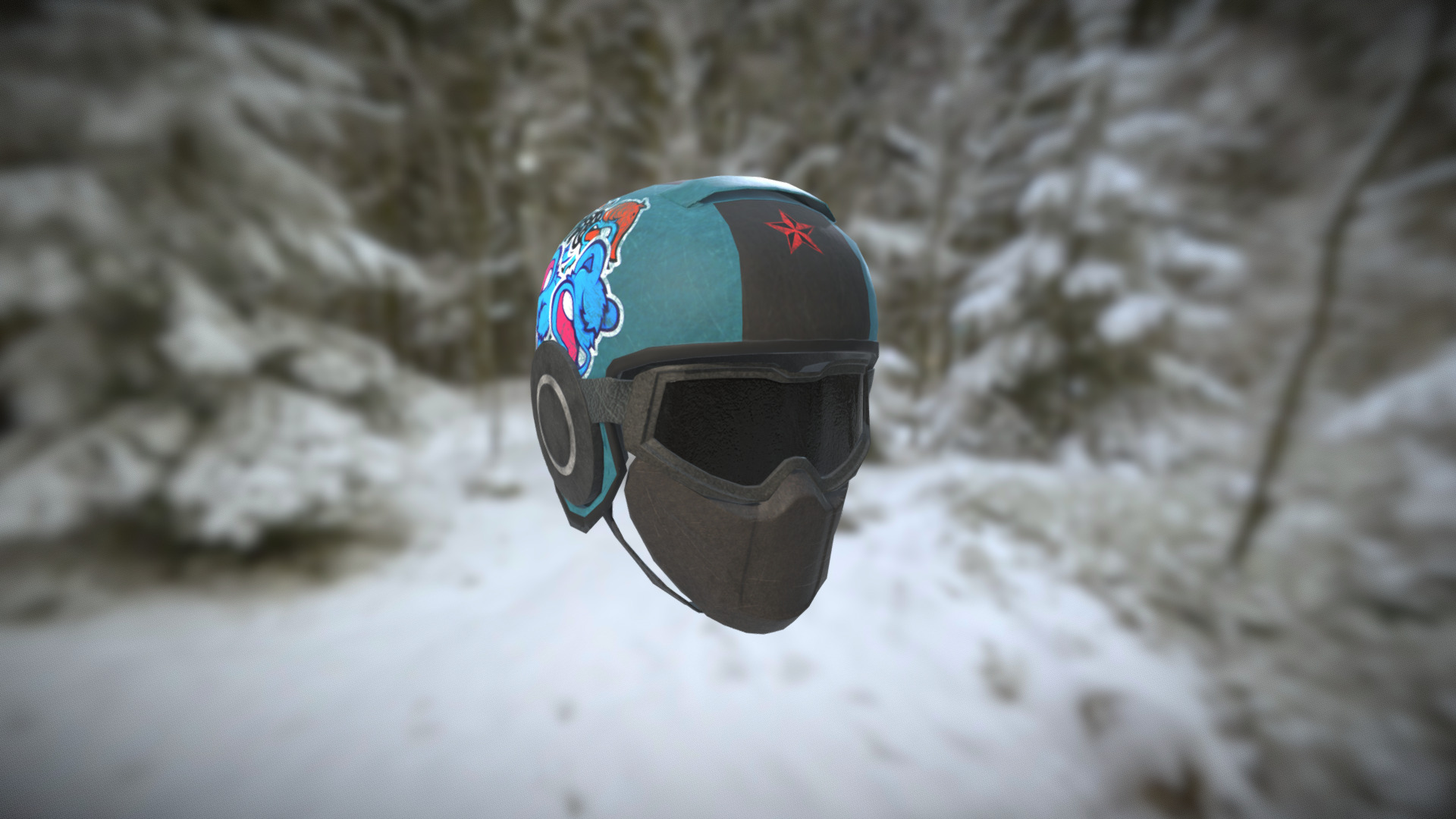 Published by 3ds Max - Ski Helmet - PBR - 3D model by Jordi28 (@jordi.declerck) 3d model