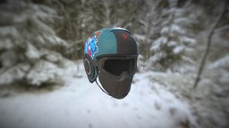Ski Helmet 3dsmax, 3dsmaxpublisher