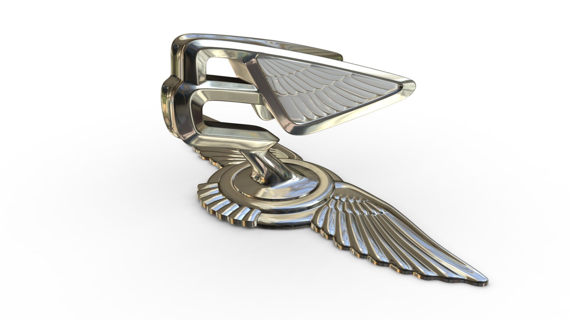 Bentley Hood Ornament - 3D model by PolyArt (@ivan2020) 3d model