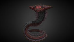 Wyrm Fuego complete, cobra, snake, ready, horn, enemy, fire, normal, horned, elemental, wyrm, hentai, monste, readyforgame, ready-to-use, animation, free, monster, animated, syrm