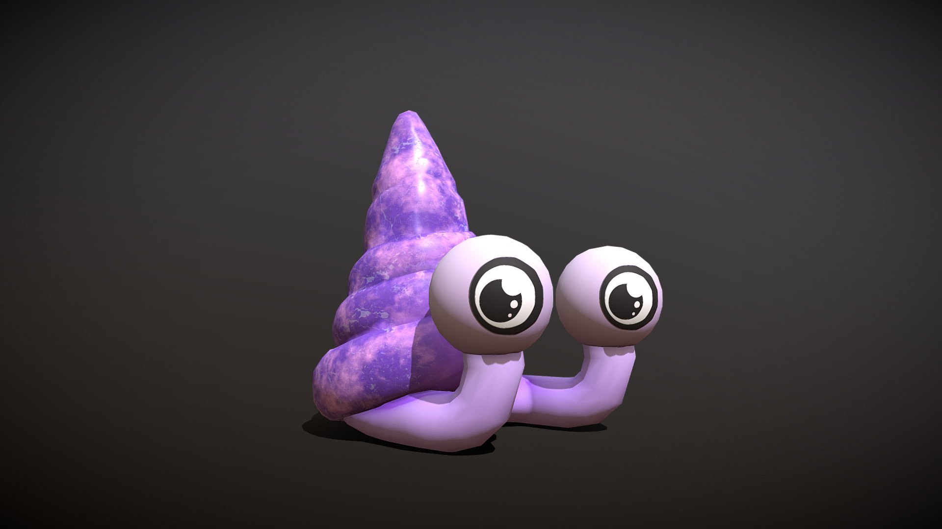 Cute character for &ldquo;Snail