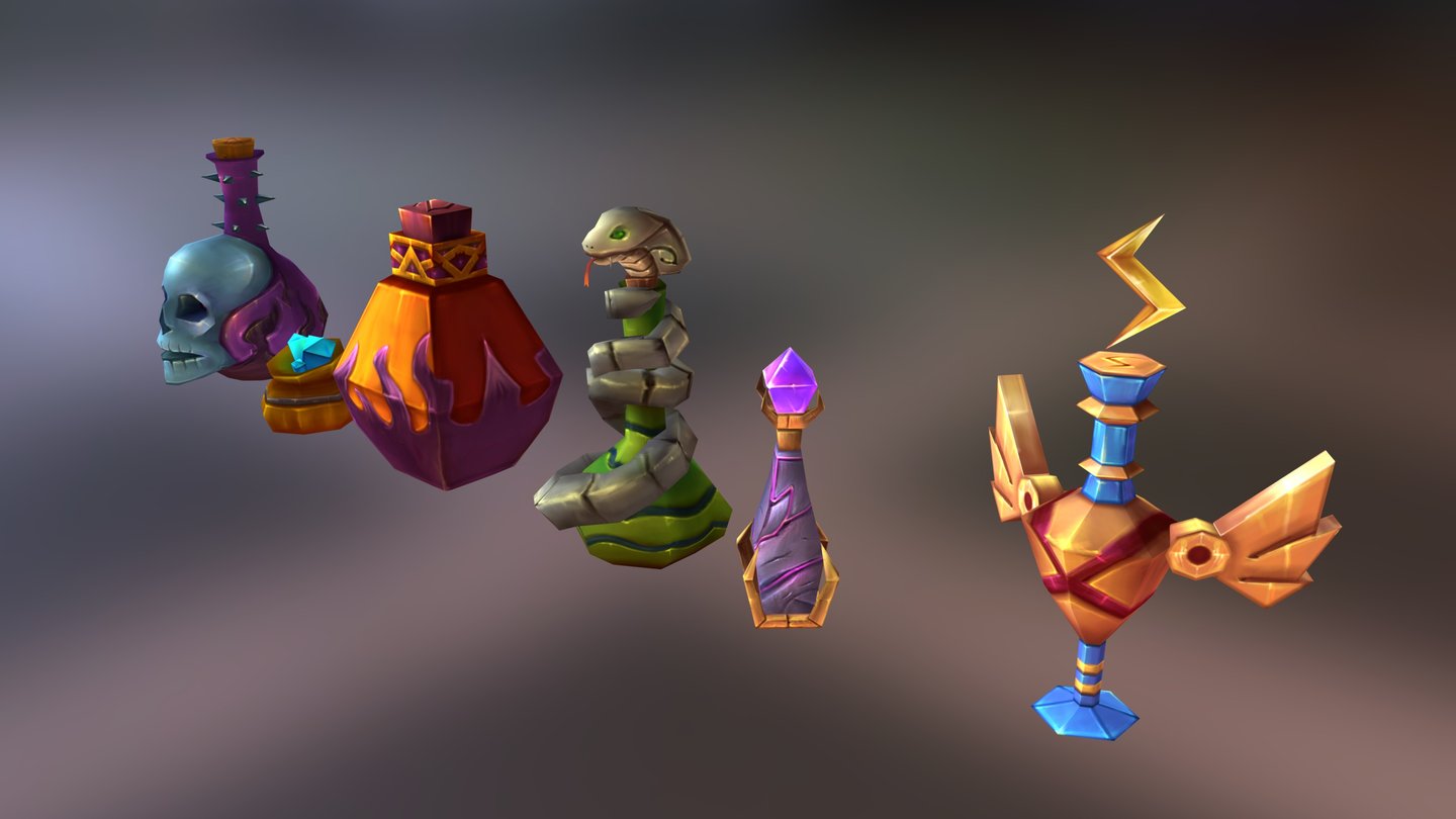 Unity3D AssetStore URL

-link removed- - 3D Potion Object - 3D model by layerlab 3d model