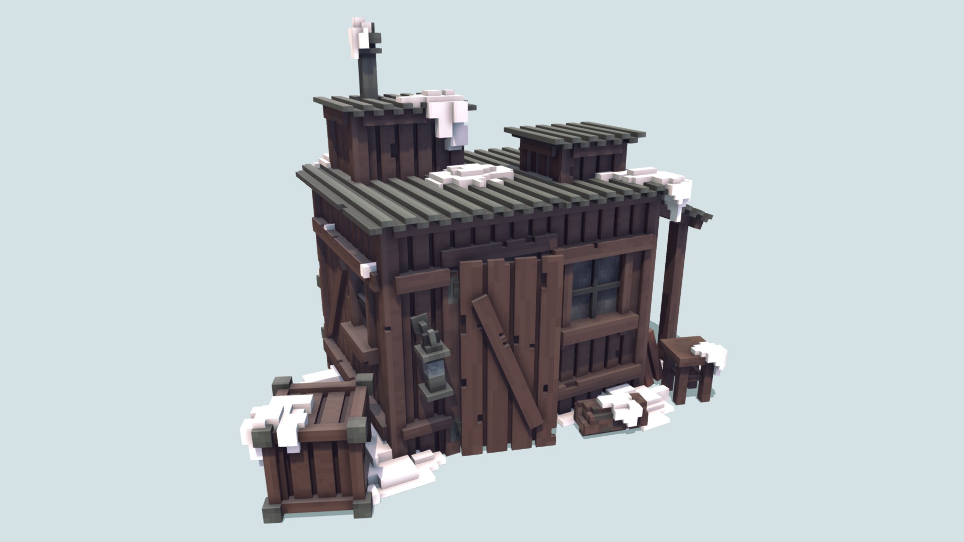 Ice Fishing - Day 12 of the #3December challenge on Sketchfab.


A little Ice Fishing hut 3d model