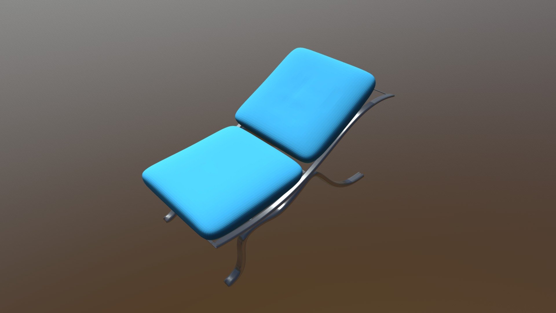 Resting Chair for the side of the pool 3d model