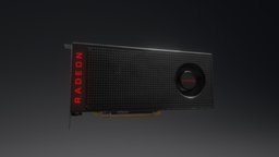 AMD Radeon RX 580 computer, gpu, amd, graphicscard, graphics-card, blender, blender3d, computerparts, amd_radeon, blender30, amd-radeon