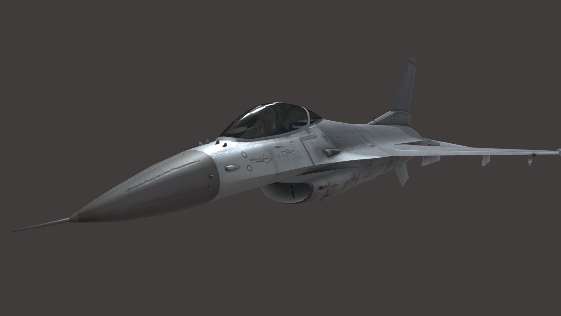 F16-C Falcon - Download Free 3D model by Carlos.Maciel 3d model