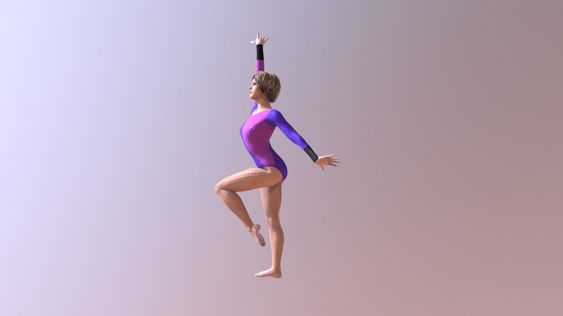 Published by 3ds Max - gymnastics 2 - 3D model by Dr.Ahmed Talha (@dr.ahmed) 3d model
