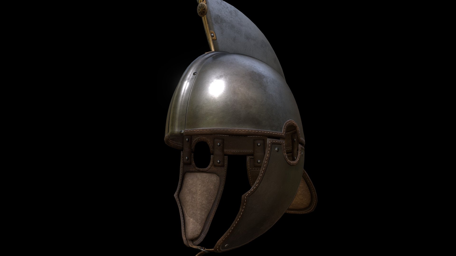 Another roman helmet for late Empire Roman time.




/ ----------- Characteristics -------------- /

PBR Material

Textures : Color, Rough, Normal, Metallic, AO (2k)
 - Roman Helmet Late Empire #1 - Buy Royalty Free 3D model by The Ancient Forge (Svein) (@svein) 3d model