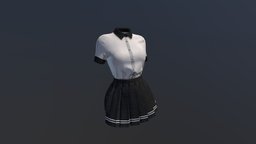 Japanese School Uniform school, cute, skirt, sailor, uniform, anime, japanese, fuku
