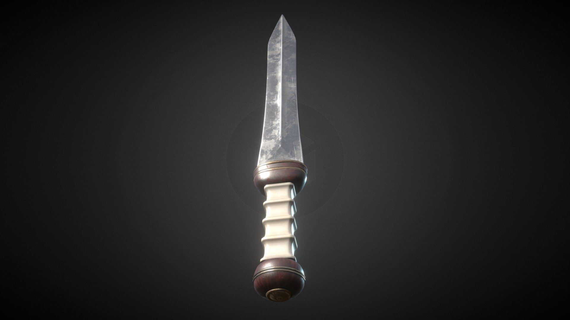 a cool weapon i made.  I'm working on a new character,sculpt in lightwave and zbrush  and textured in Substance Painter.

enjoy! - Gladio romano - 3D model by Alessandro Giommetti (@giommo77) 3d model