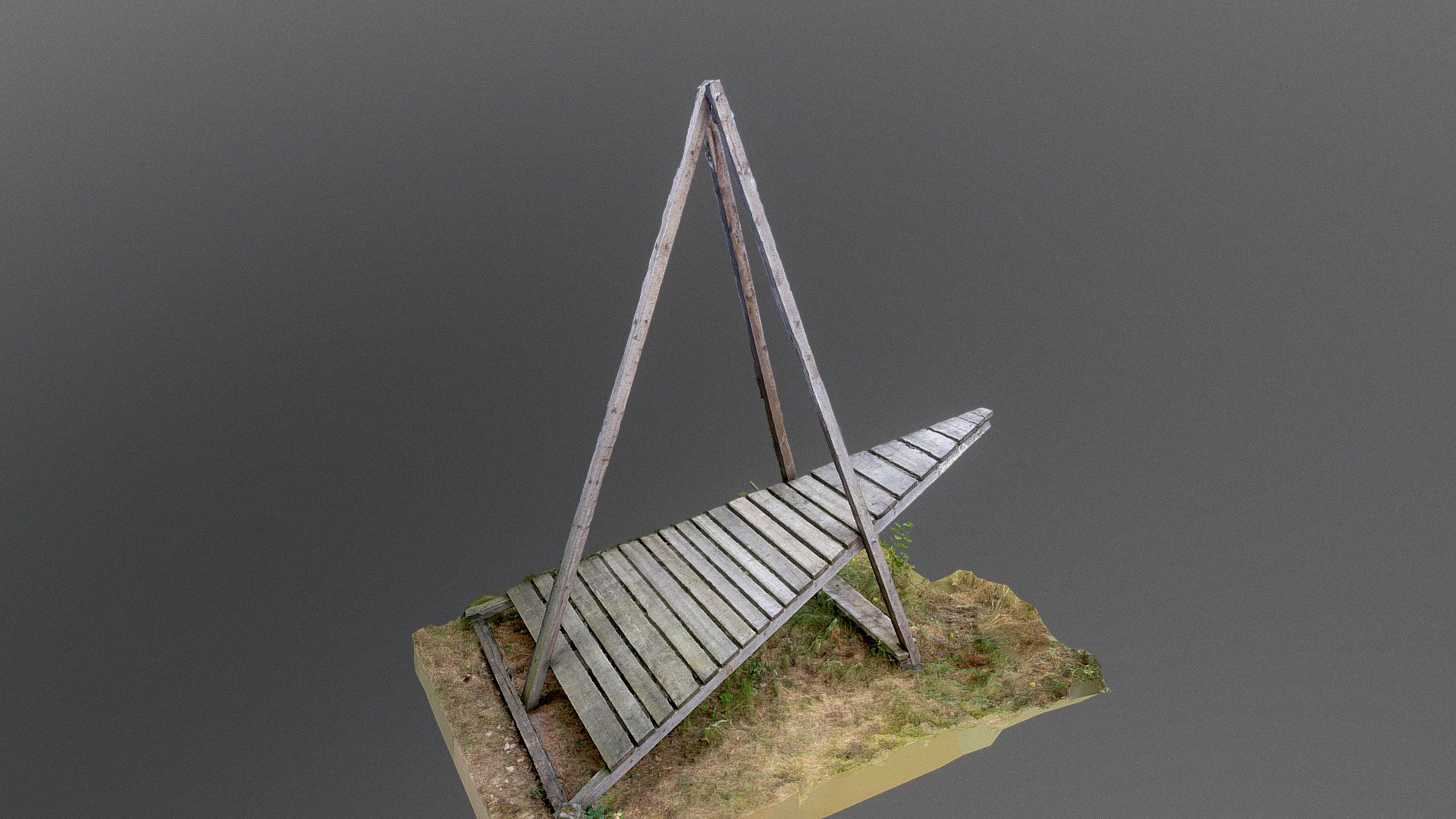 Friedrich lookout tower platform,  experimental wooden architecture project

photogrametry scan (24MP, 250) - Friedrich lookout tower platform - 3D model by matousekfoto 3d model