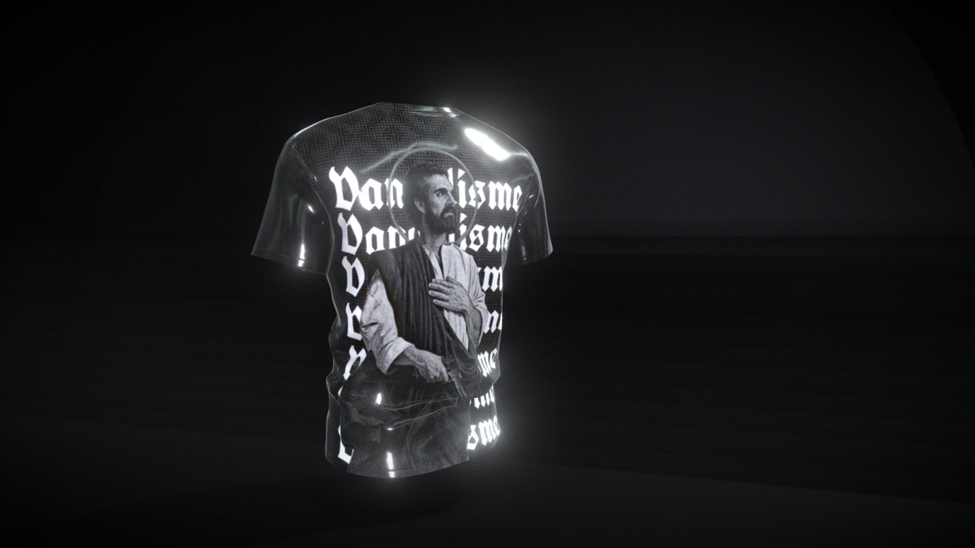 T-shirt Vandaliisme  streetweardesign - T-shirt "Vandalisme" - Download Free 3D model by KillerN13 3d model