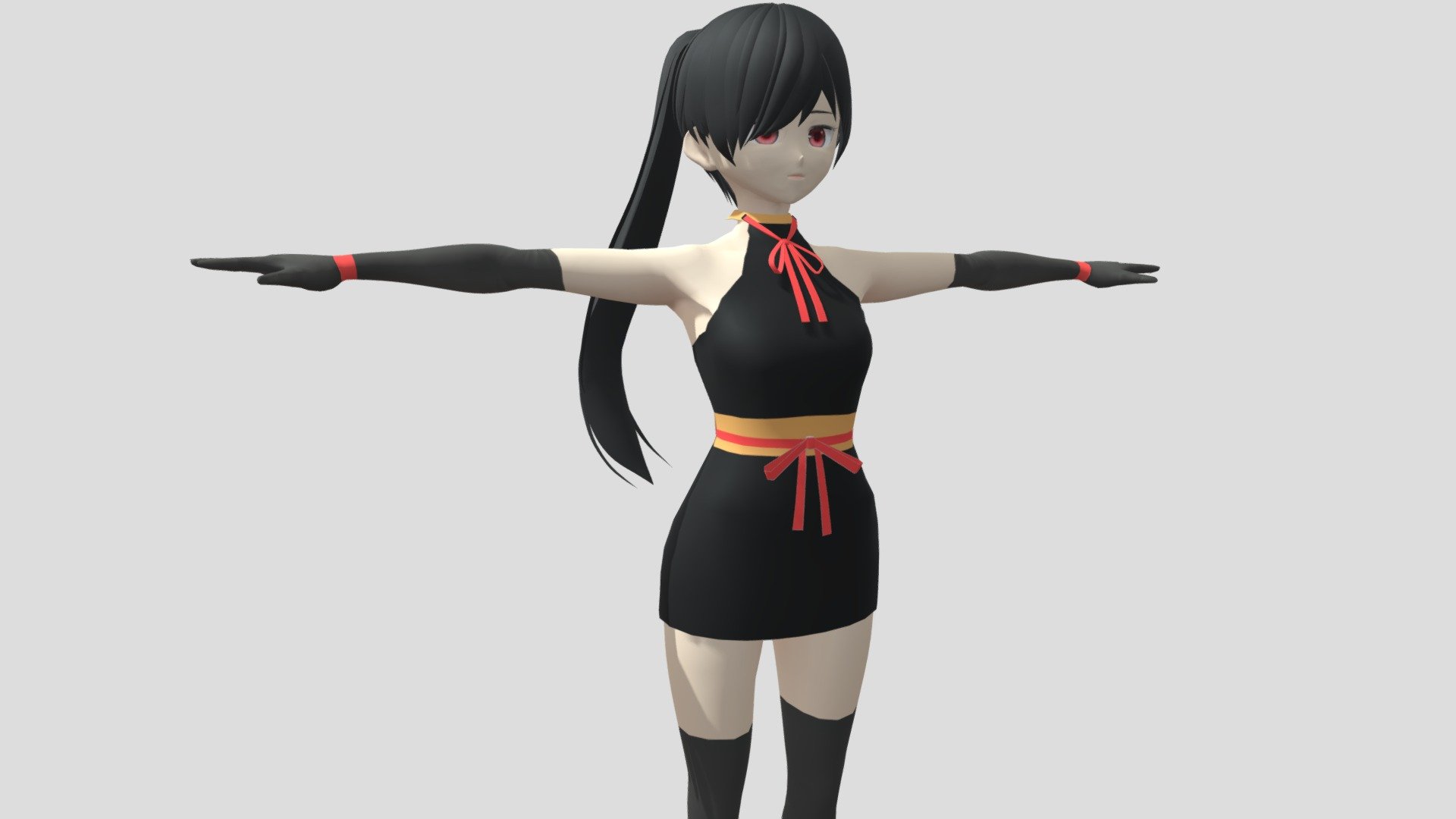 Model preview



This character model belongs to Japanese anime style, all models has been converted into fbx file using blender, users can add their favorite animations on mixamo website, then apply to unity versions above 2019



Character : Dai Wu Shuang (Wuxia)

Verts:25122

Tris:36001

Fourteen textures for the character



This package contains VRM files, which can make the character module more refined, please refer to the manual for details



▶Commercial use allowed

▶Forbid secondary sales



Welcome add my website to credit :

Sketchfab

Pixiv

VRoidHub
 - 【Anime Character】Dai Wu Shuang (V2/Unity 3D) - Buy Royalty Free 3D model by 3D動漫風角色屋 / 3D Anime Character Store (@alex94i60) 3d model
