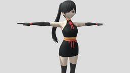 【Anime Character】Dai Wu Shuang (V2/Unity 3D)