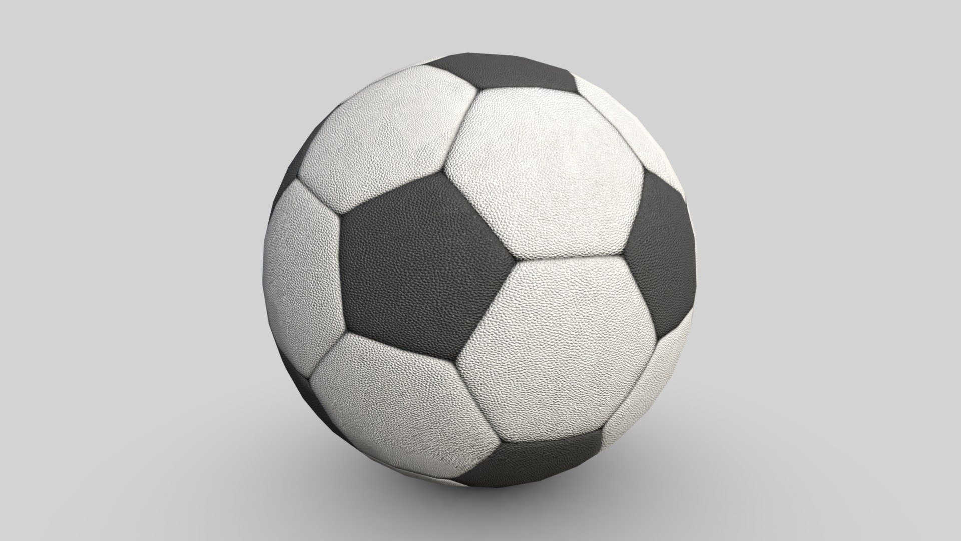 Soccer ball modeling and texturing, using substance painter and maya textures size 4096 x 4096 ..... 3d model