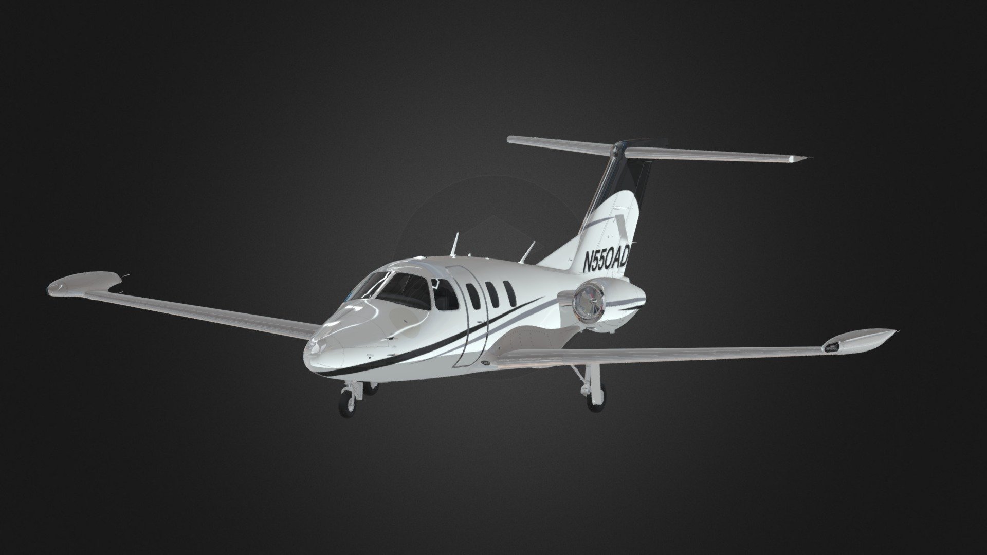 A Free 3D Plane - Plane - Download Free 3D model by Noah (@Noaah) 3d model
