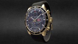 Chopard Classic Racing Watch style, fashion, vr, ar, watches, substancepainter, unity, unity3d, 3d, 3dsmax, watch
