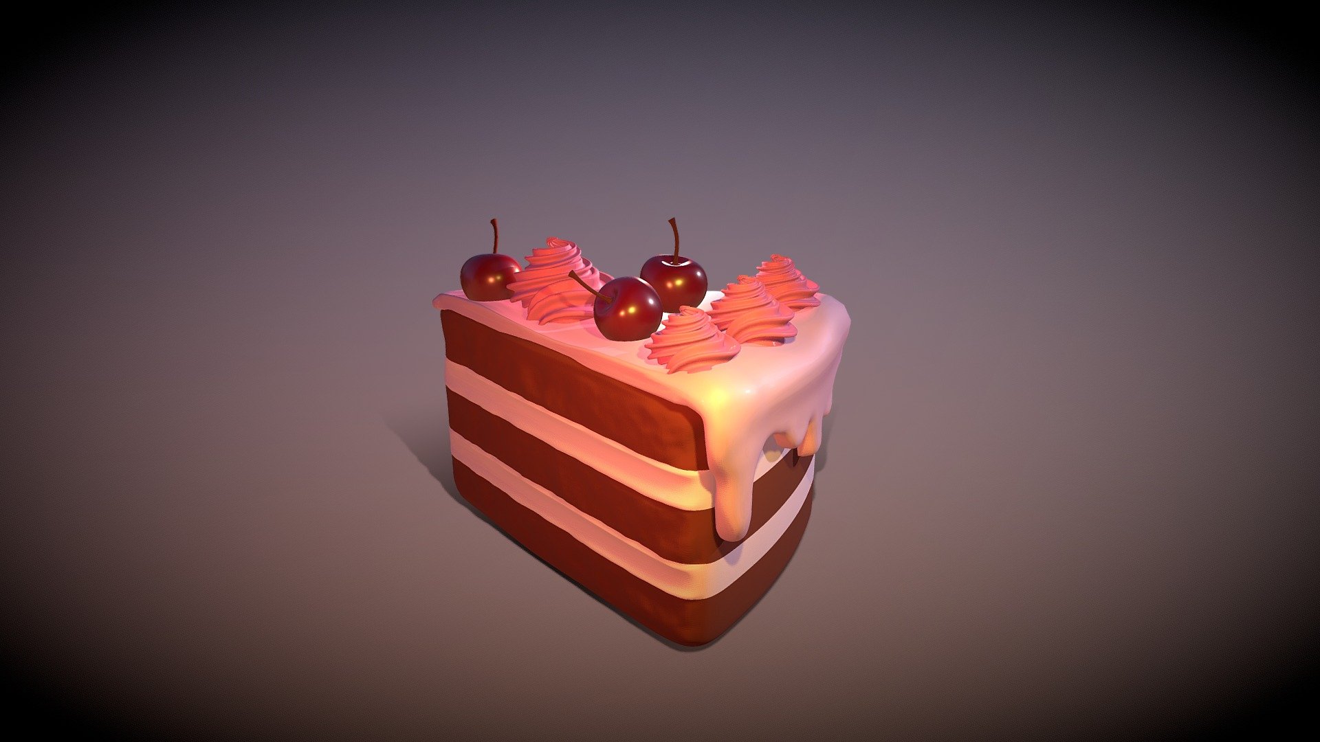3d model
made in Blender 2.81
rigged with empty object
the textures are simple color - Piece of Cake - Buy Royalty Free 3D model by pinotoon 3d model