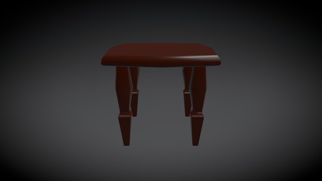 low-poly cartoon table WIP - Cartoon table - Download Free 3D model by huesihues 3d model