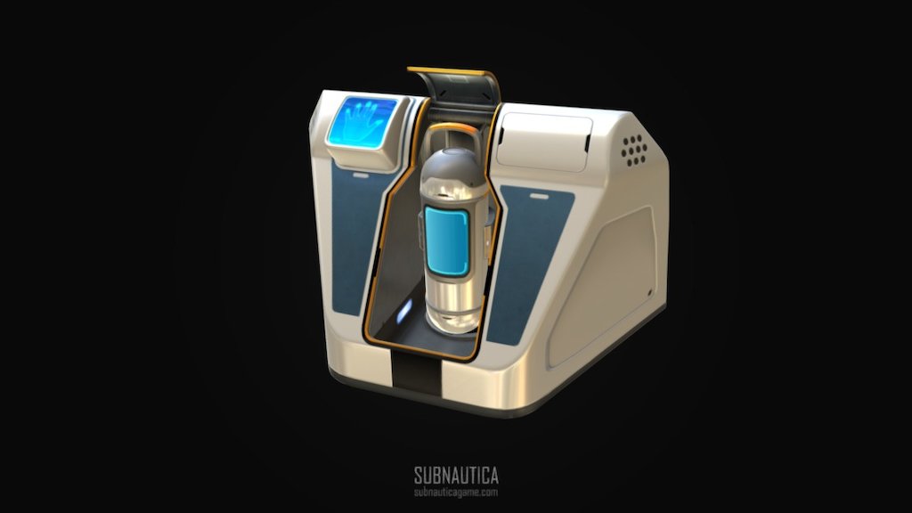 http://store.steampowered.com/app/264710/Subnautica/ - time_capsule_terminal - 3D model by Fox3D 3d model