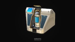 time_capsule_terminal final, chassis, subnautica, fox3d