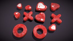 Valentines XOXO Red Jelly Candies